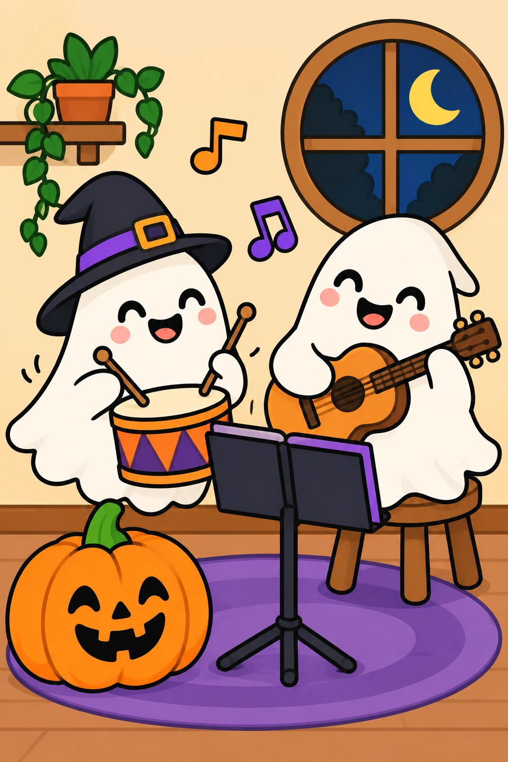 Colored reference of Ghostly Music Room