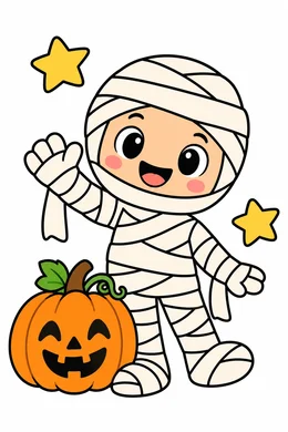 Colored preview: Little Mummy